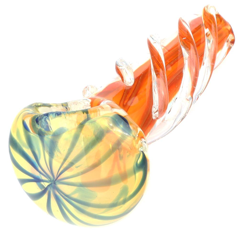 Nano Inside-Out Pipe w/ Spiral Glass Orbs - PuffingBird CA