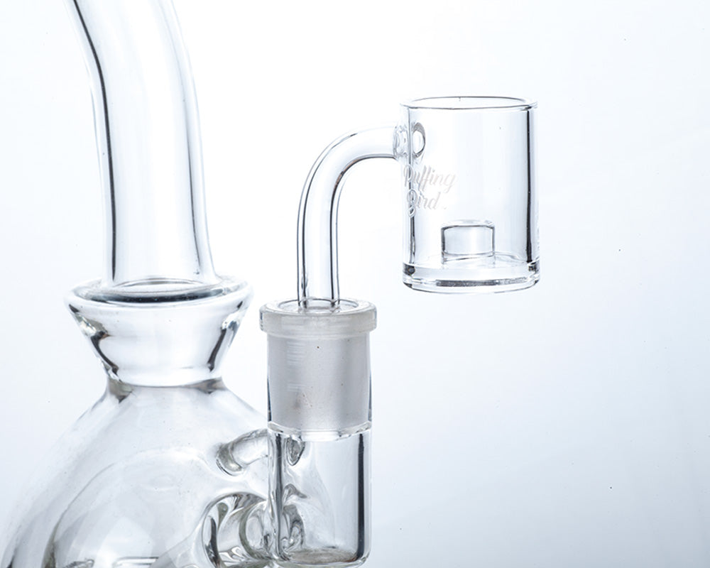 Puffing Bird™ Extra Thick Base 4mm Core Reactor Quartz Banger - PuffingBird CA