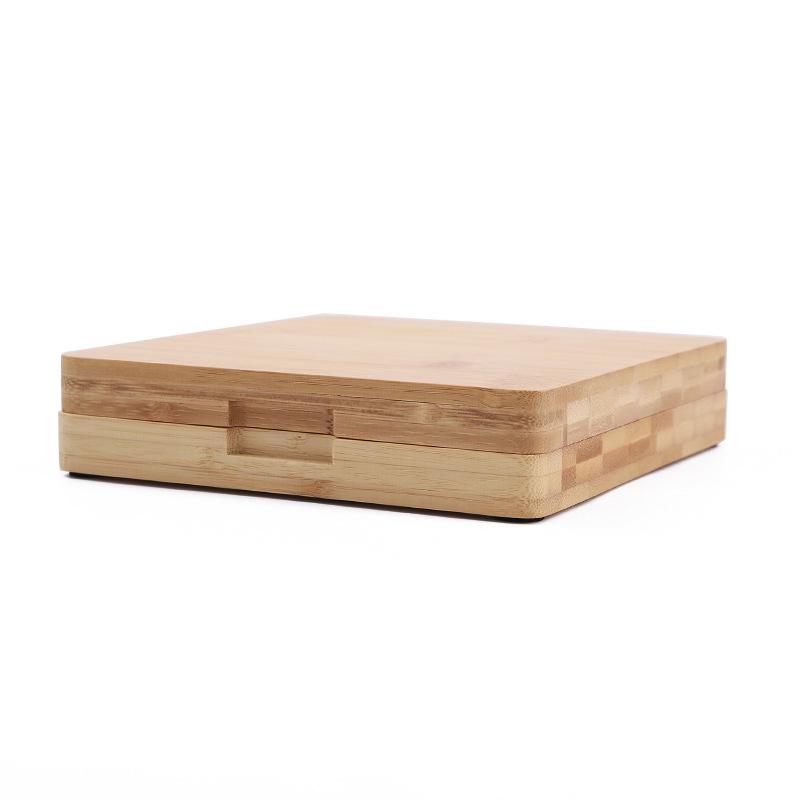 Bamboo Manual Operation Panel Rolling Tray - PuffingBird CA