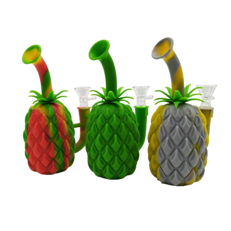 SIlicone Pineapple Water Pipe - PuffingBird CA