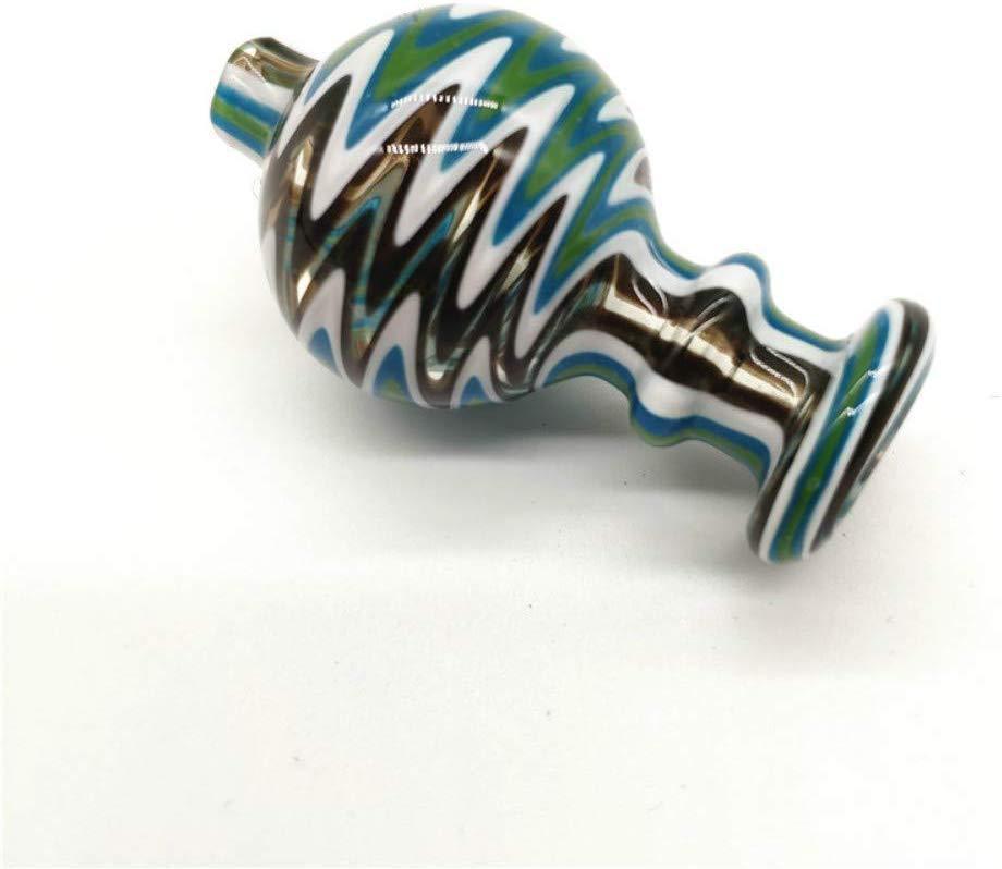 Multicolor Pyrex Glass Ball Cover Carb Cap - PuffingBird CA