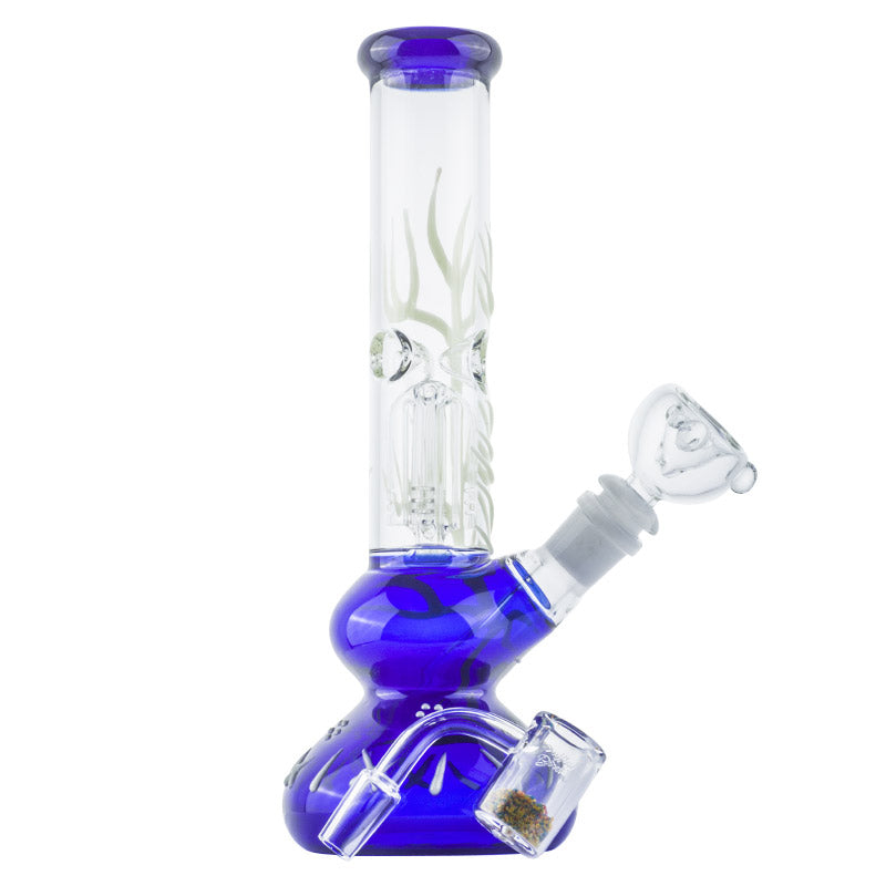 Glow-In-The-Dark Bong w/ Multiple Thermochromic Banger Set - PuffingBird CA