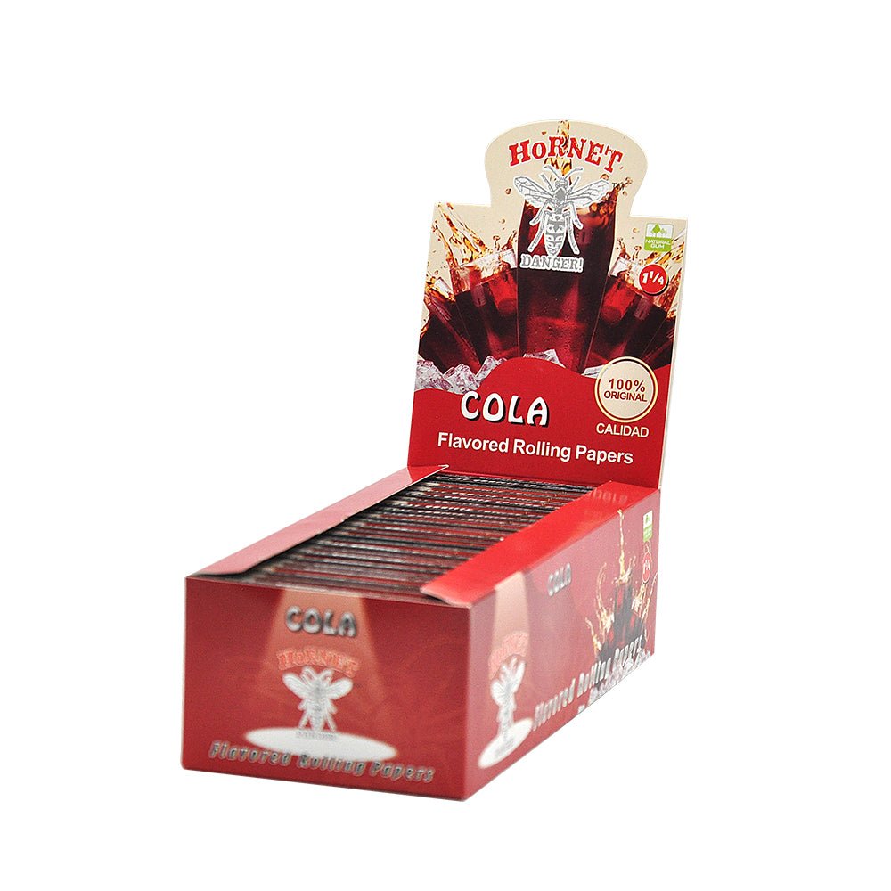 Hornet Cola Flavored Rolling Paper Box of 50 Booklets/2500 sheets - PuffingBird CA