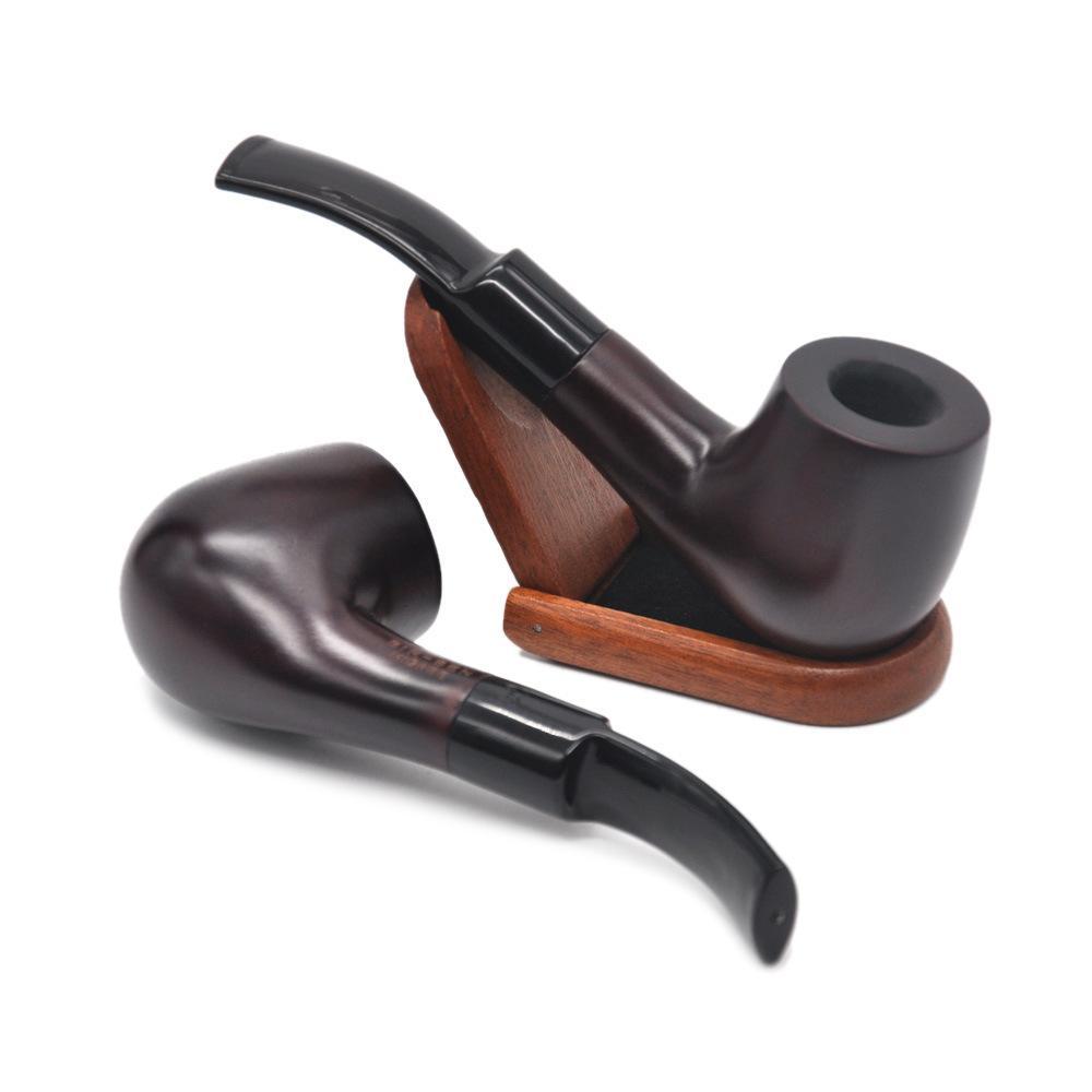 Red Sandalwood Wooden Handmade Pipe - PuffingBird CA