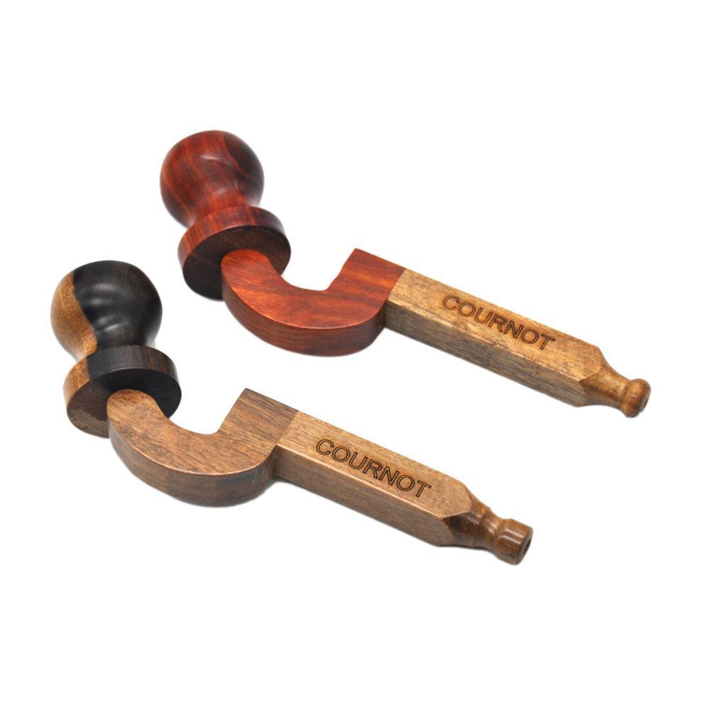 Creative Removable Wooden Portable Pipe(Random Color) - PuffingBird CA