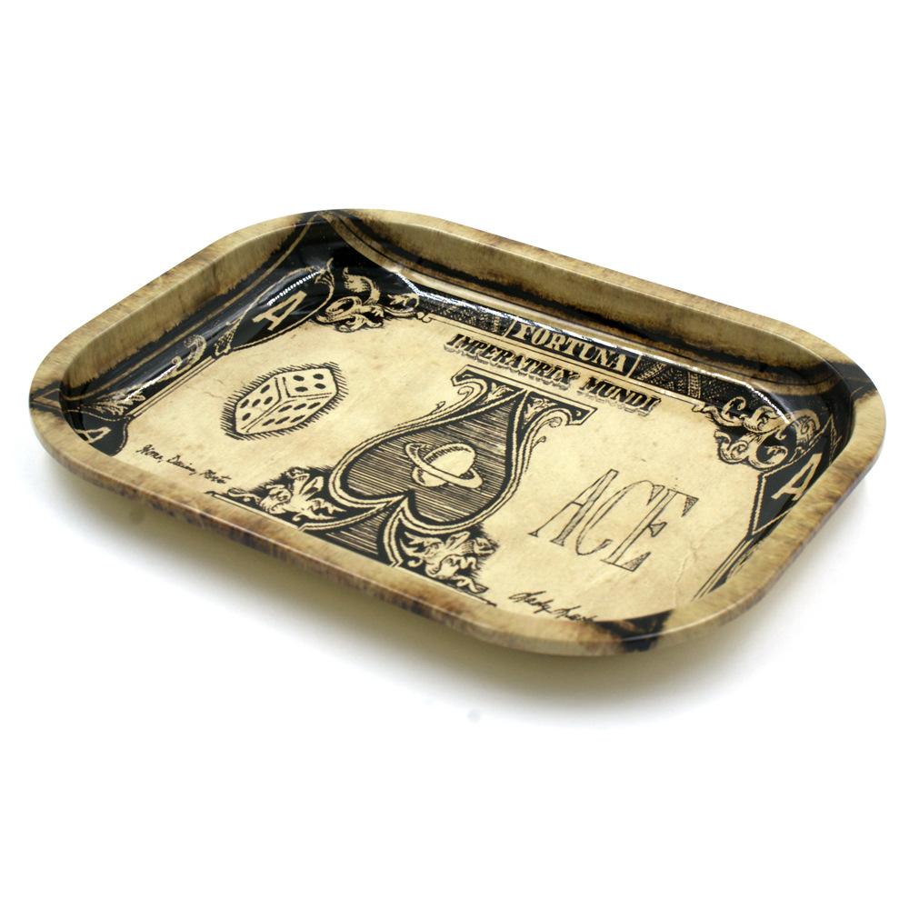 Accommodates Cigarette Metal Rolling Tray - PuffingBird CA