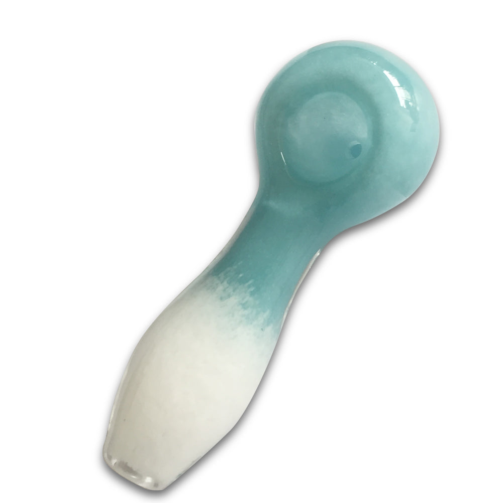 Handmade Glass Spoon Pipe - PuffingBird CA