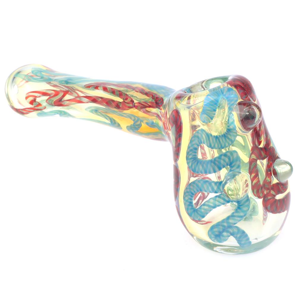 Fumed Glass Milli Hammer Bubbler - PuffingBird CA