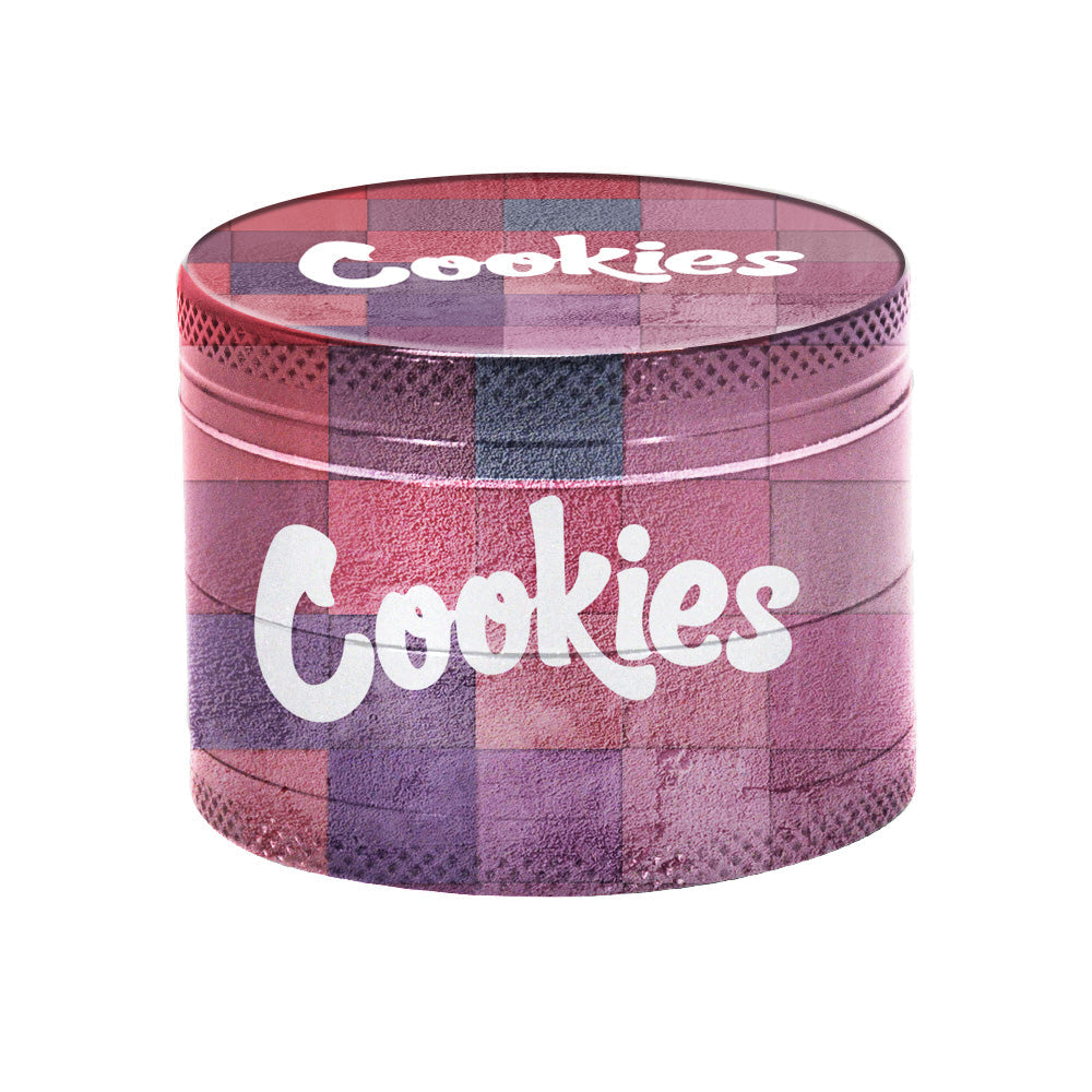 Cookies 4 Layer Novelty Weed Grinder (Random Pattern) - PuffingBird CA