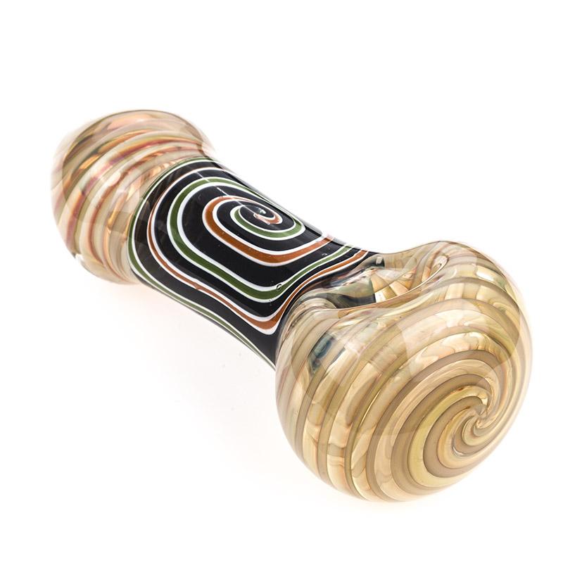 Swirl Patent Glass Spoon Pipe - PuffingBird CA