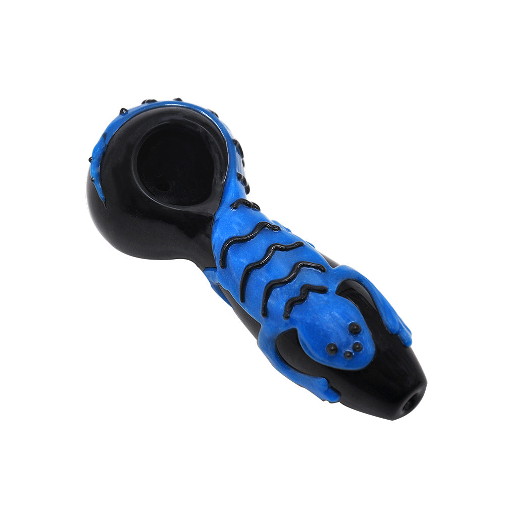 Gecko Glass Spoon Pipe - PuffingBird CA