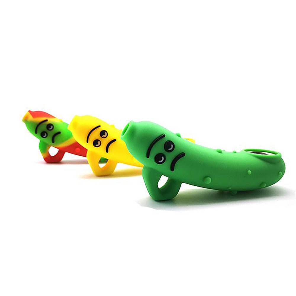 Banana Silicone Tobacco Pipe - PuffingBird CA