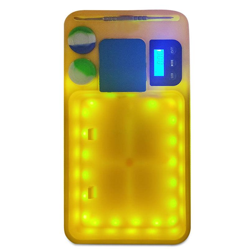 LED Luminous Electronic Scale Rolling Tray - PuffingBird CA