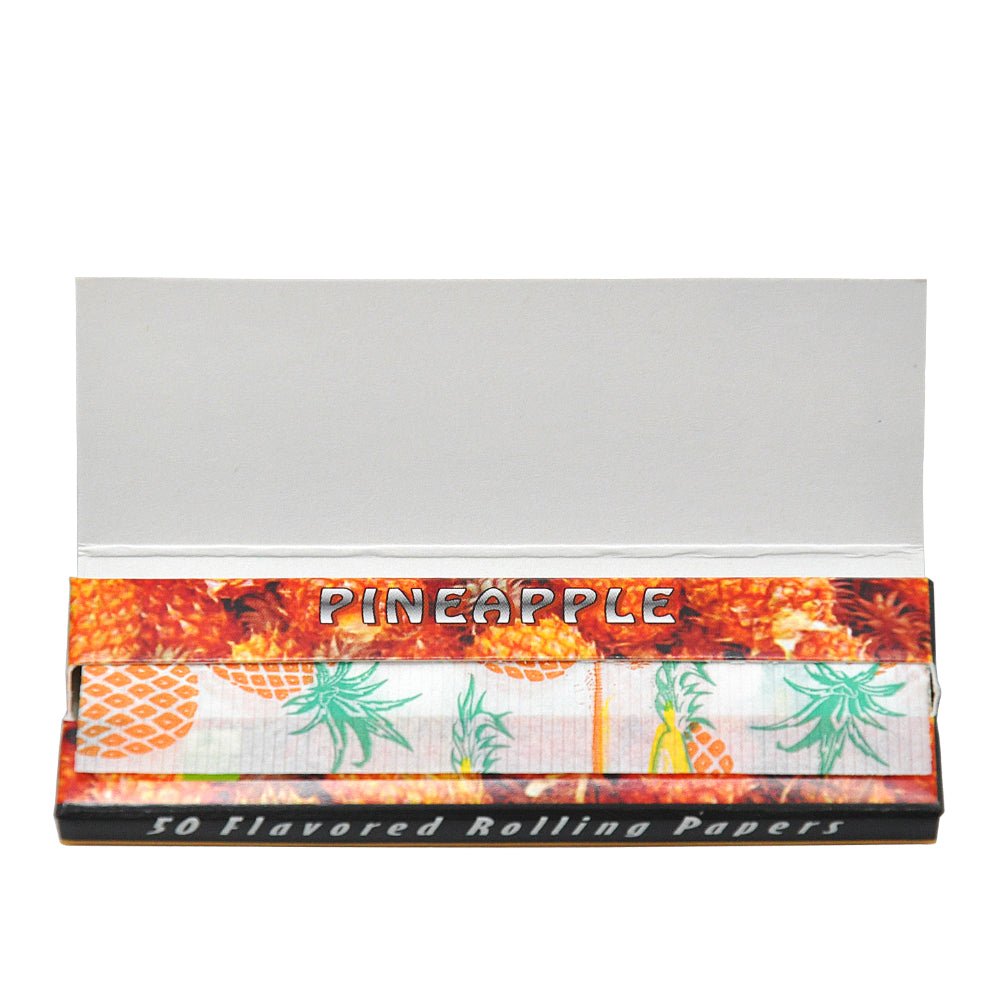 Hornet Pineapple Flavored Rolling Paper Box of 50 Booklets/2500 sheets - PuffingBird CA