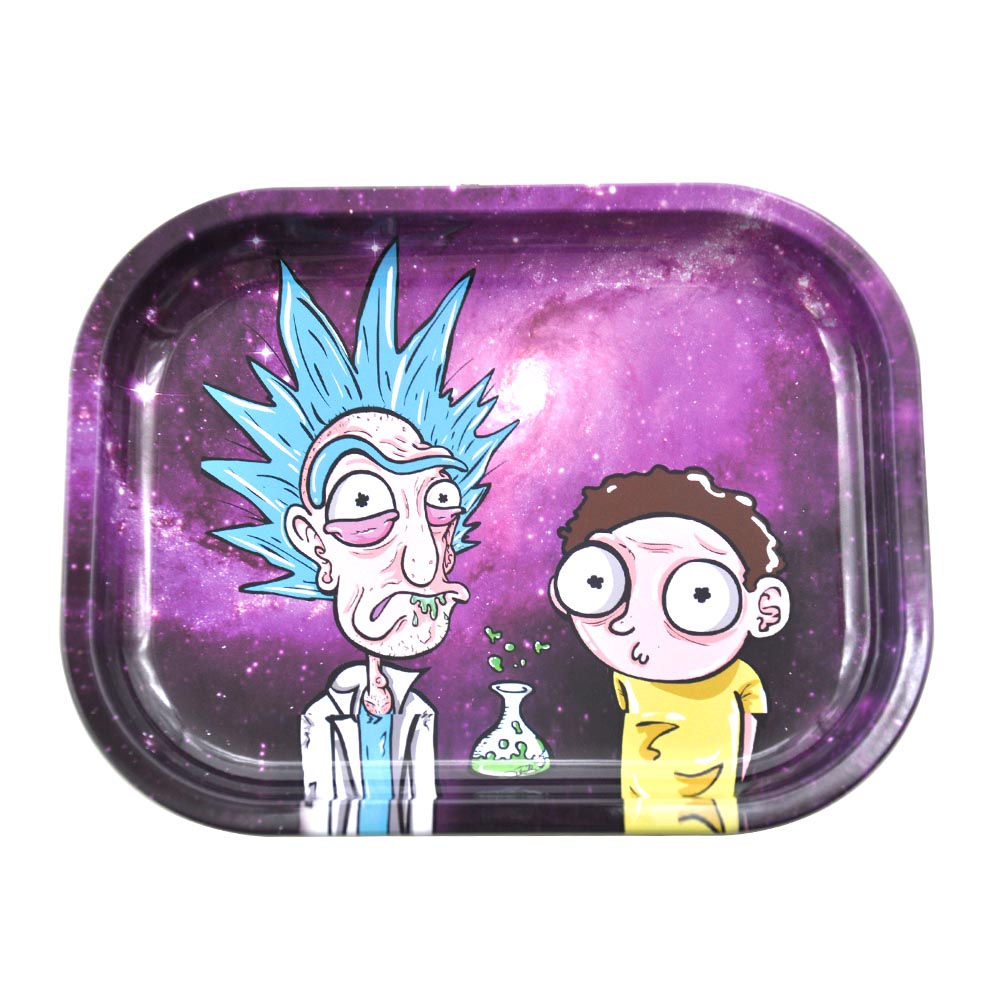 Rick&Morty Rolling Tray - PuffingBird CA