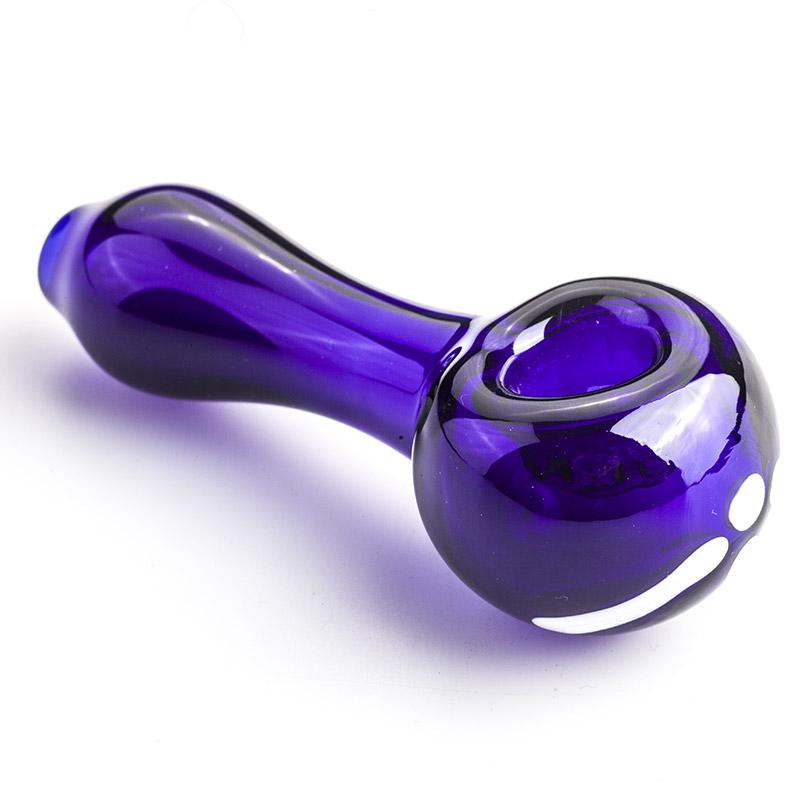Purple Glass Spoon Pipe - PuffingBird CA