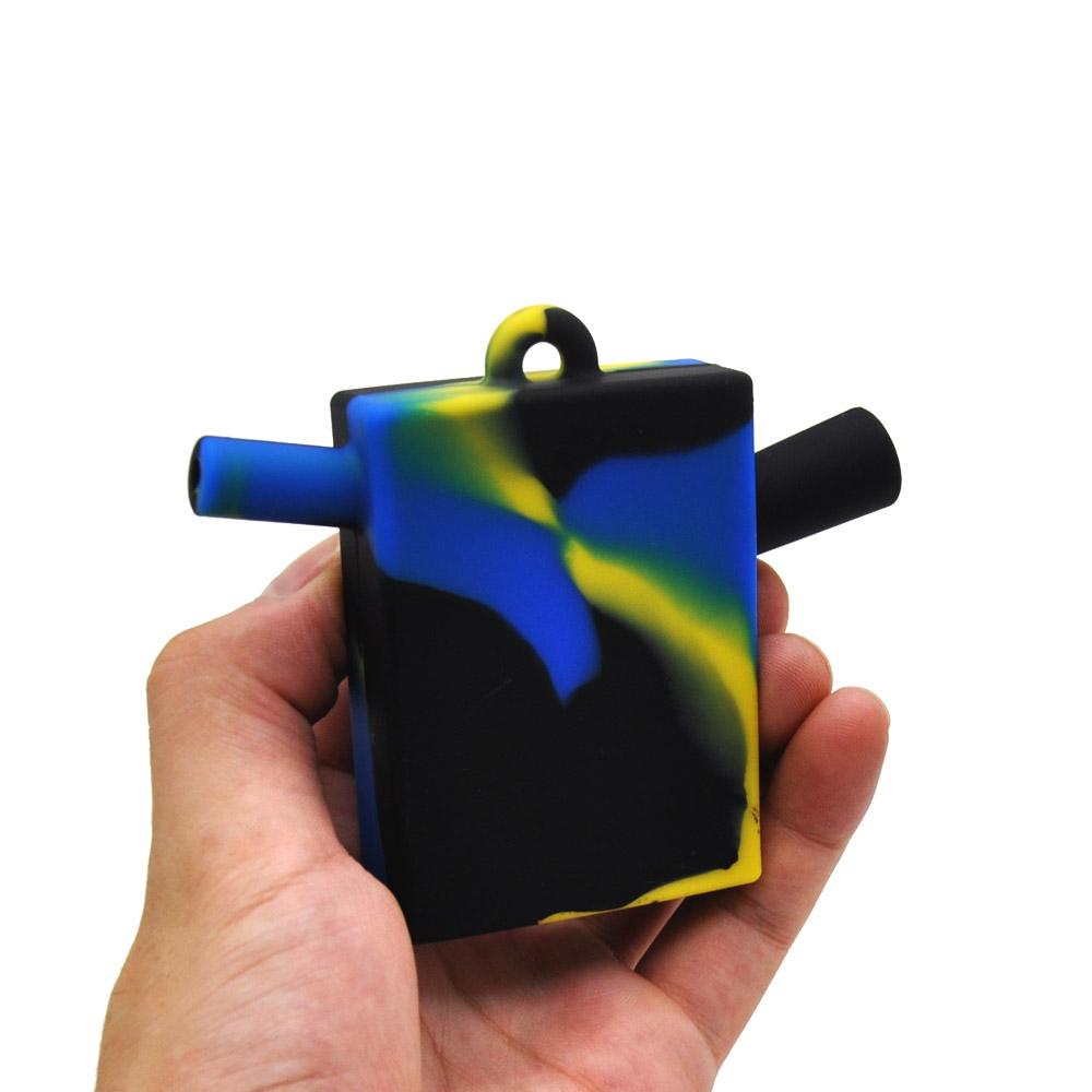 Mini Square Silicone Blunt Bubbler - PuffingBird CA