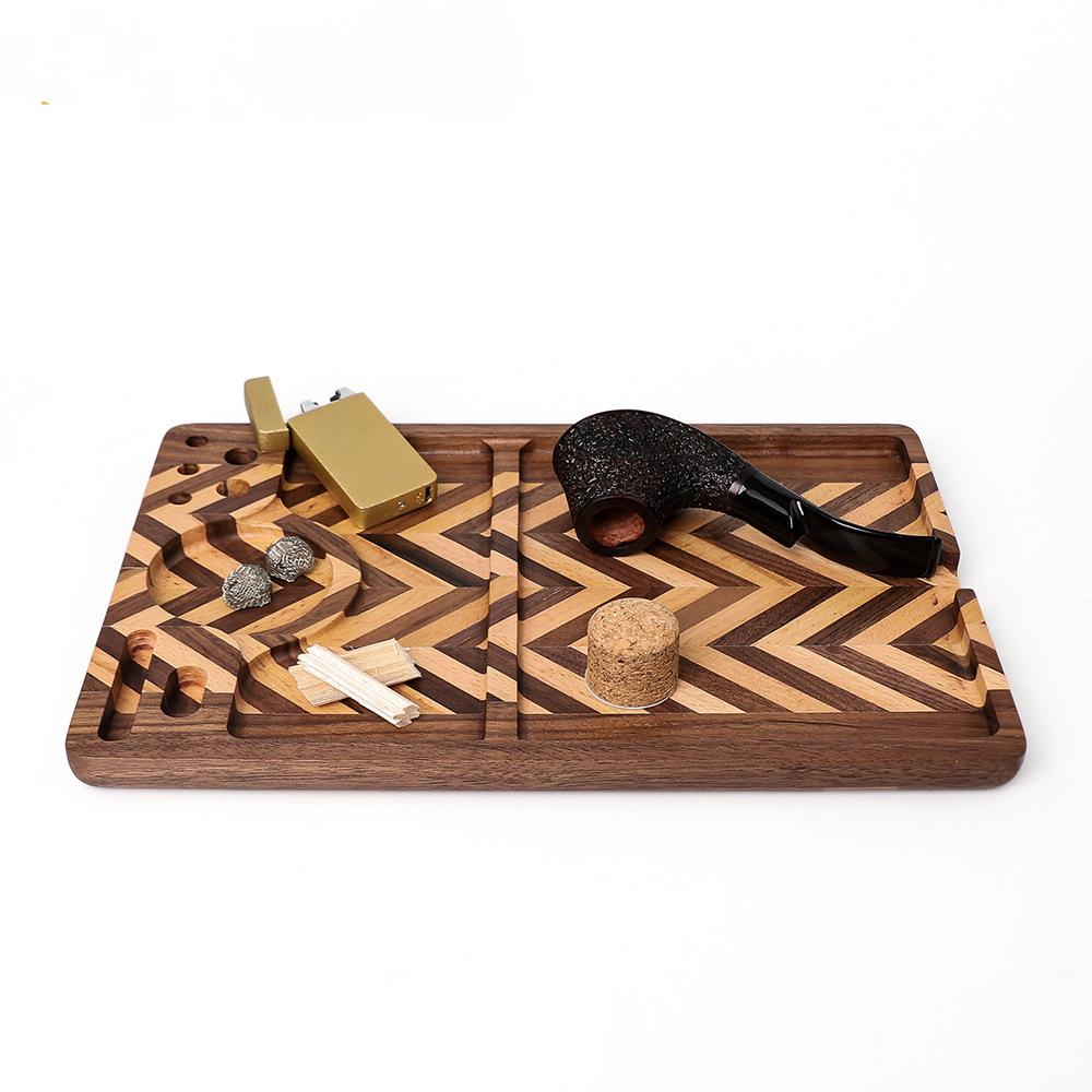 Zebra Pattern Cigarette Straw Rolling Tray - PuffingBird CA