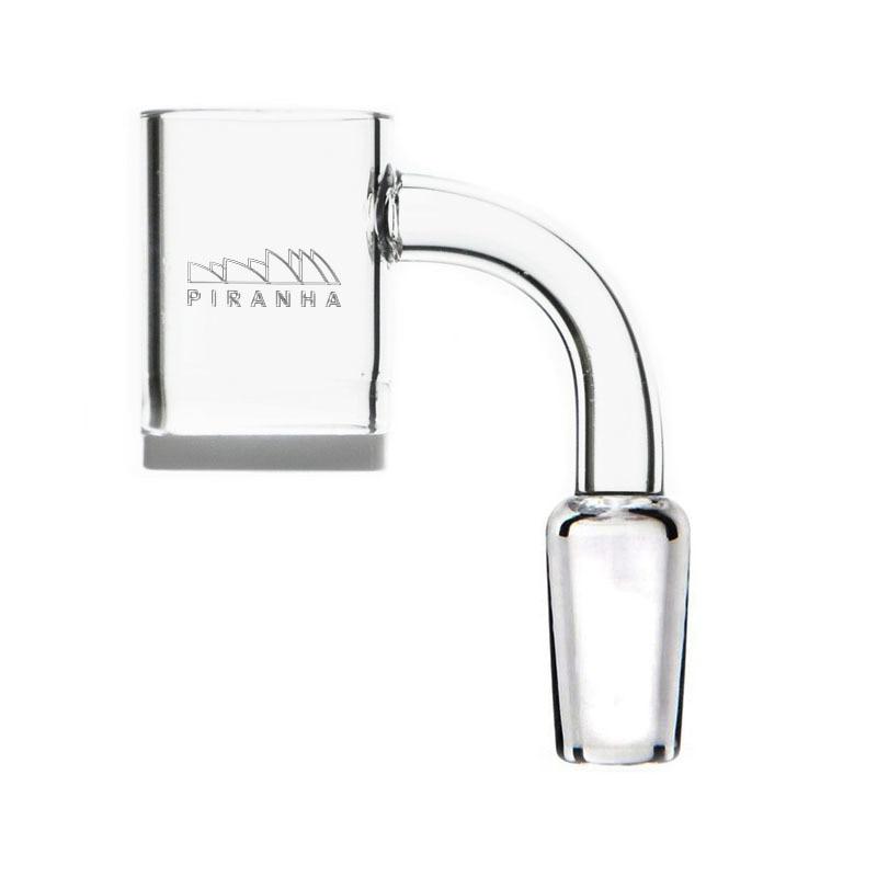 Piranha Quartz Flat Top Opaque Bottom Banger Nail - PuffingBird CA