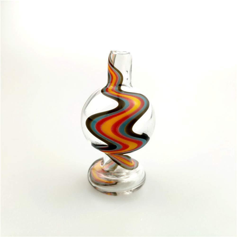 Colorful Ripple Colorful Glass Cover Cap 1 Piece - PuffingBird CA