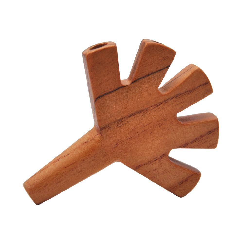 Five Hole Joint Holder Wood Pipe - PuffingBird CA
