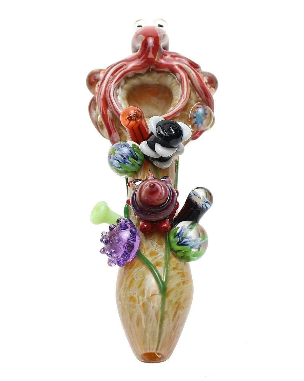 Empire Glassworks Small Kraken Spoon Pipe - PuffingBird CA
