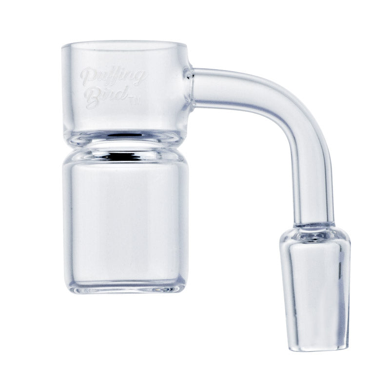 Puffing Bird™ Flat Bottom Splash Guard Quartz Banger - PuffingBird CA