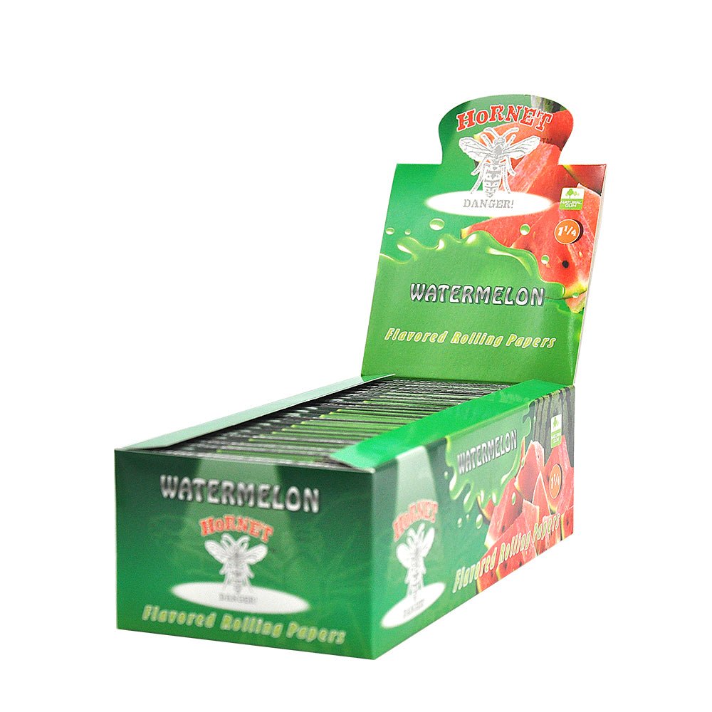 Hornet Watermelon Flavored Rolling Paper Box of 50 Booklets/2500 sheets - PuffingBird CA