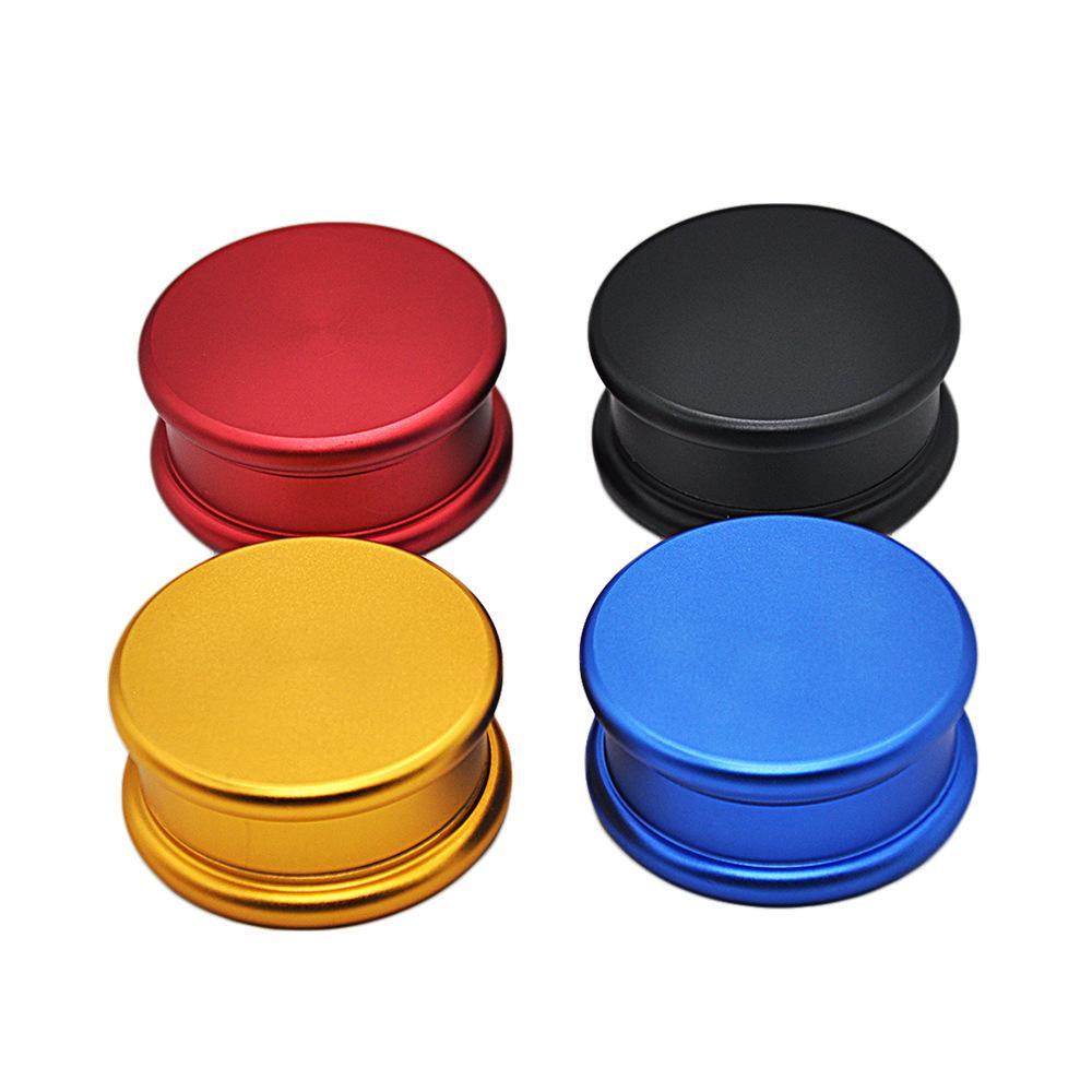 The Macaron 2 Layer Aluminium Novelty Herb Grinder 63MM (4 Color) - PuffingBird CA