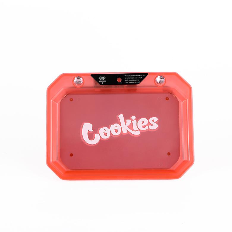 LED Luminous Plastic Cigarette Rolling Tray - PuffingBird CA