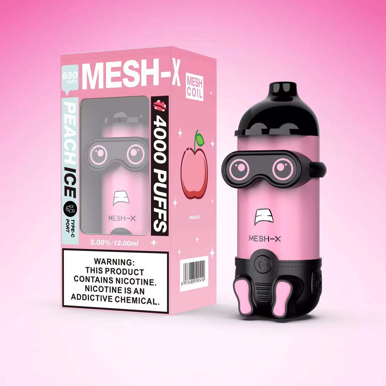 MESH-X Rechargeable Disposable Vapes - PuffingBird CA