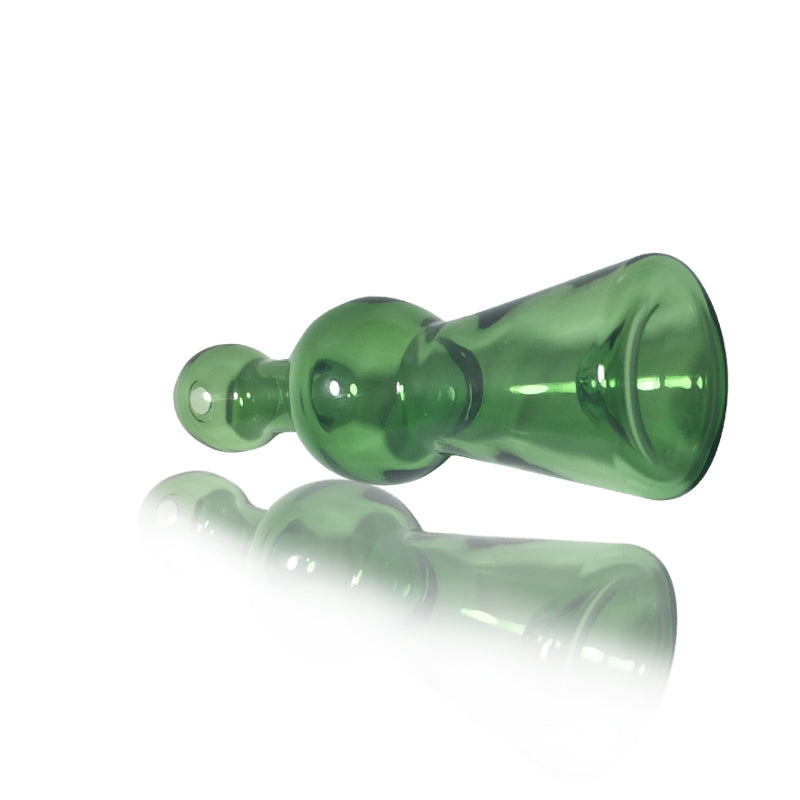 Bell Shape Green Glass Hand Pipe - PuffingBird CA