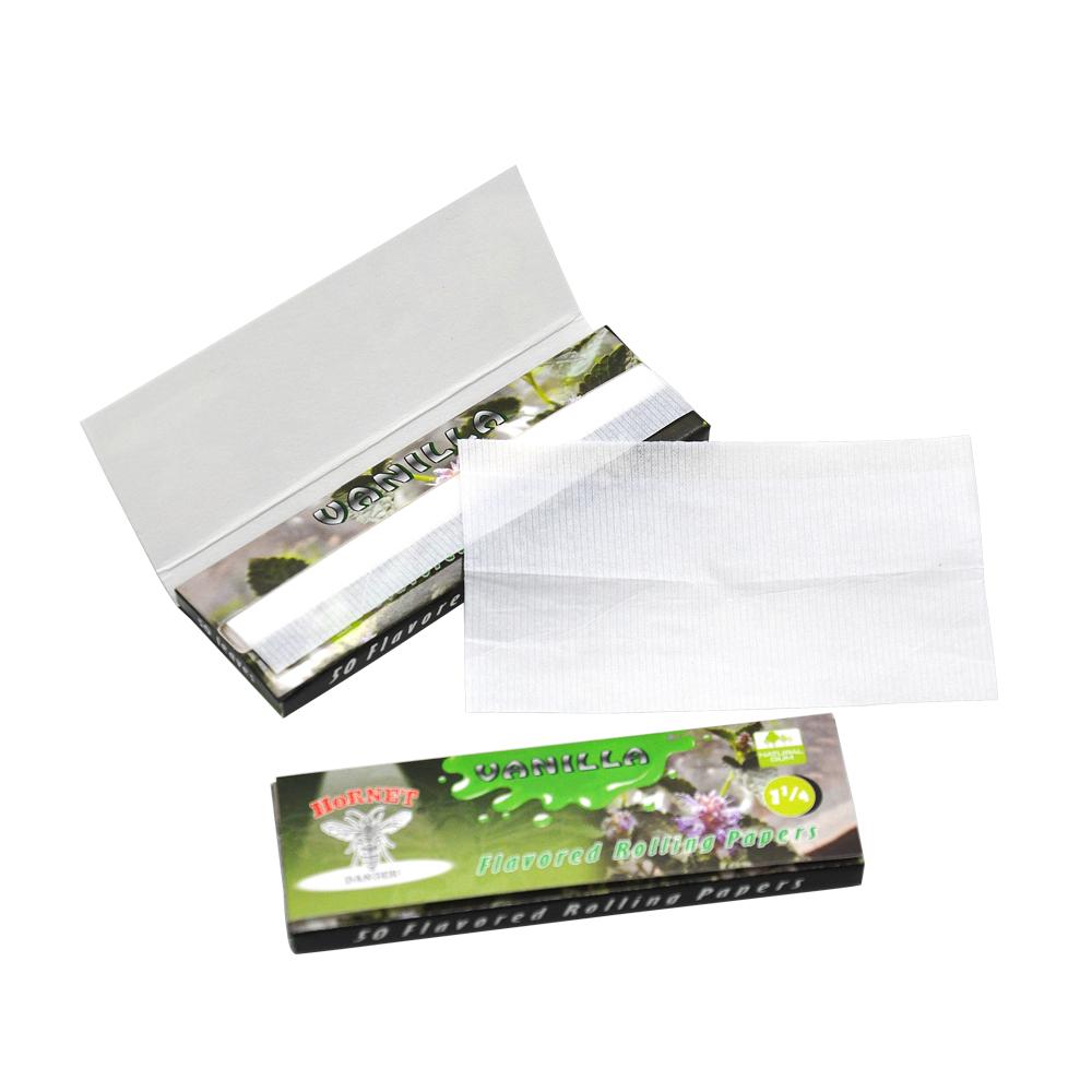 Hornet Vanilla Flavored Rolling Paper 5 Booklets - PuffingBird CA