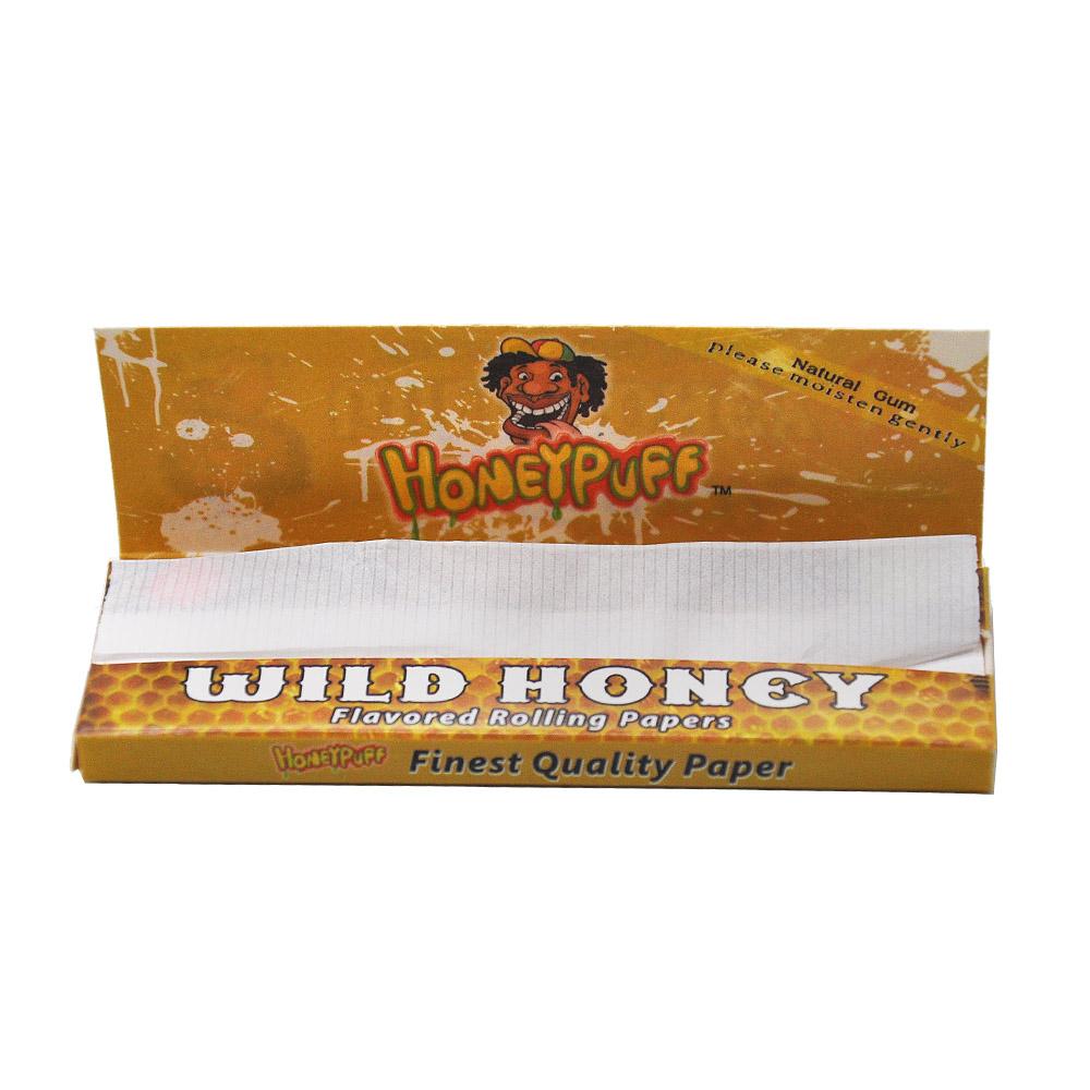 HoneyPuff Wild Honey Flavored Rolling Paper 5 Booklets - PuffingBird CA
