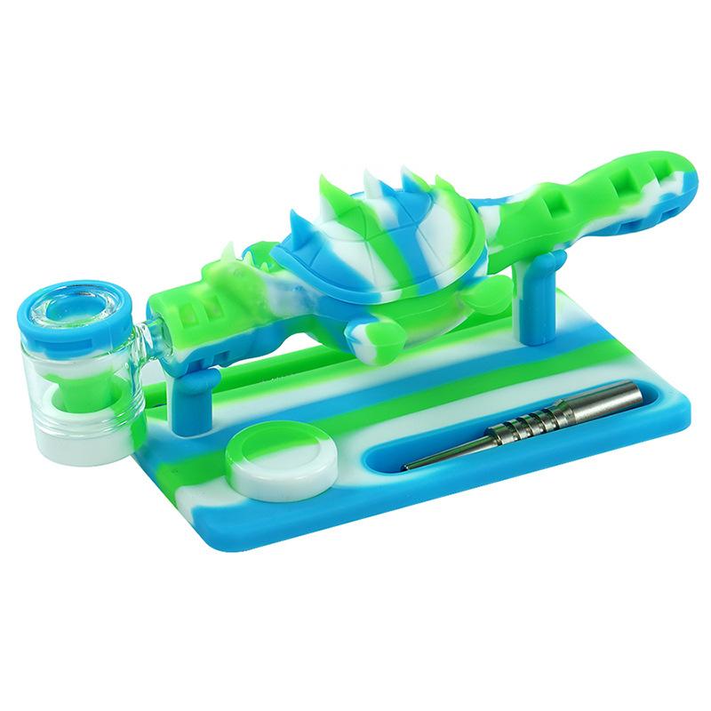 Turtle Silicone Nectar Collector Pipe Kit - PuffingBird CA