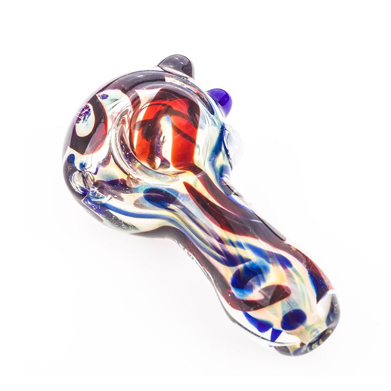 Colorful Glass Spoon Pipe(Random color) - PuffingBird CA