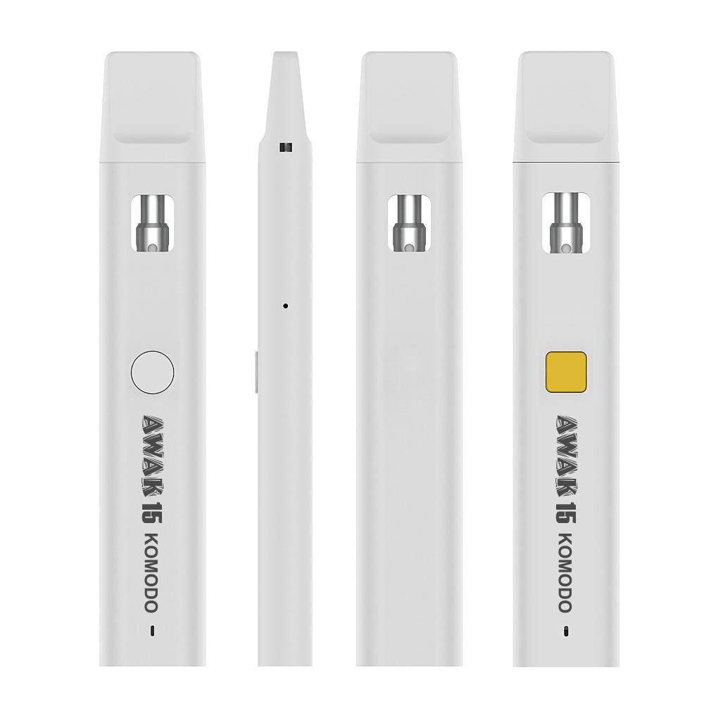 KOMODO AKAW 15 350mAh 510 Thread Vape Pen - PuffingBird CA