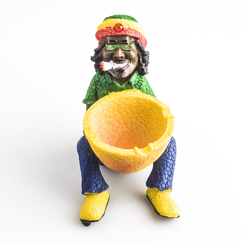 Bob Marley Jamaican Resin Ashtray - PuffingBird CA