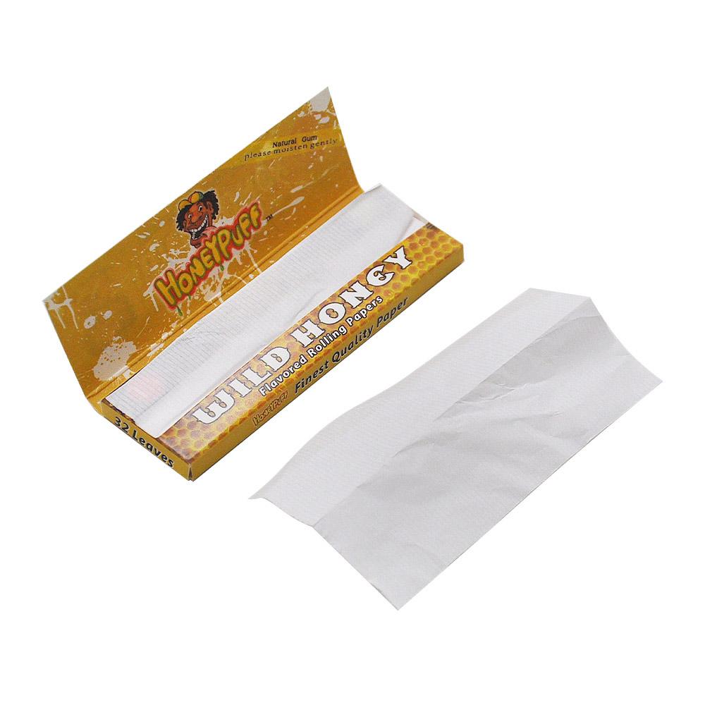 HoneyPuff Wild Honey Flavored Rolling Paper 5 Booklets - PuffingBird CA