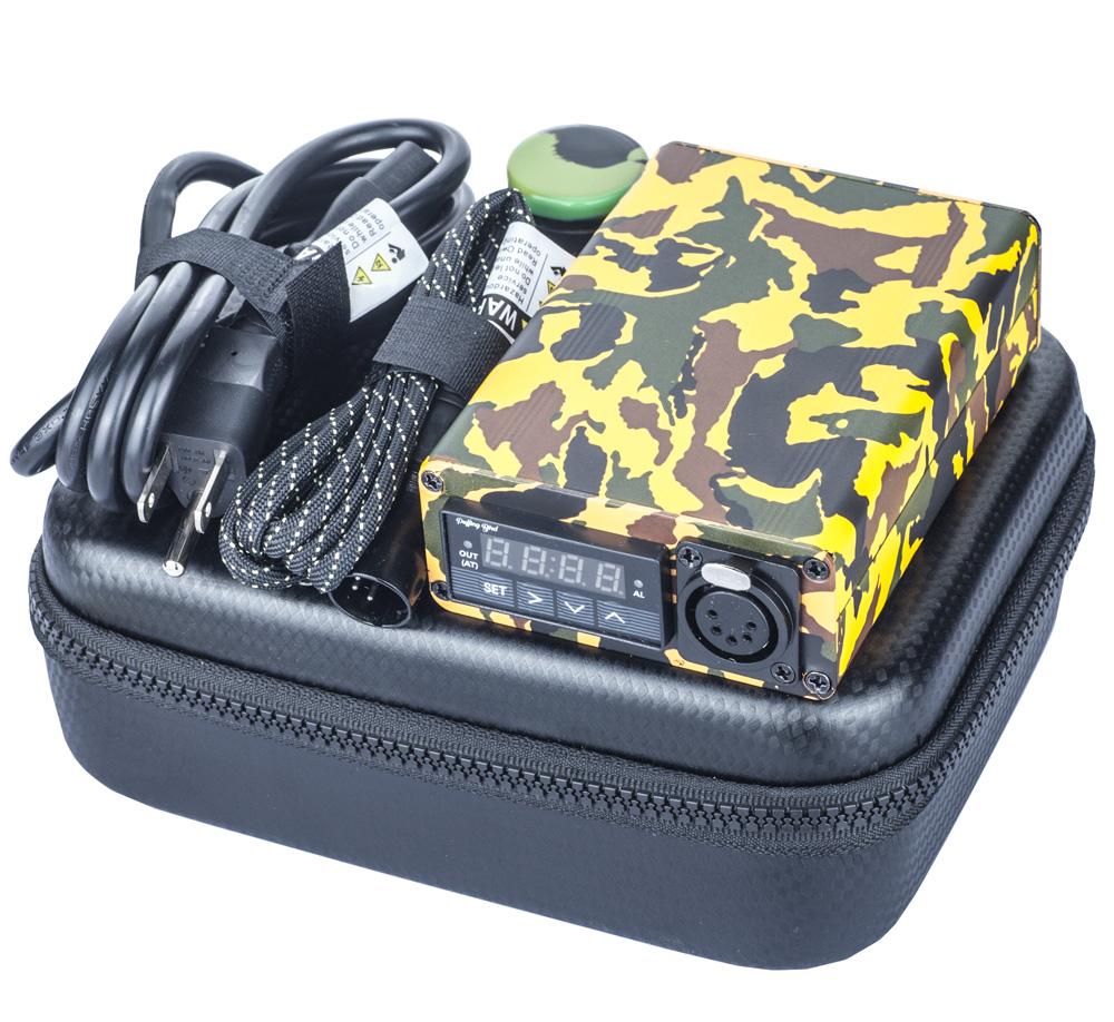 Yellow Camouflage Enail Dab Kit - PuffingBird CA