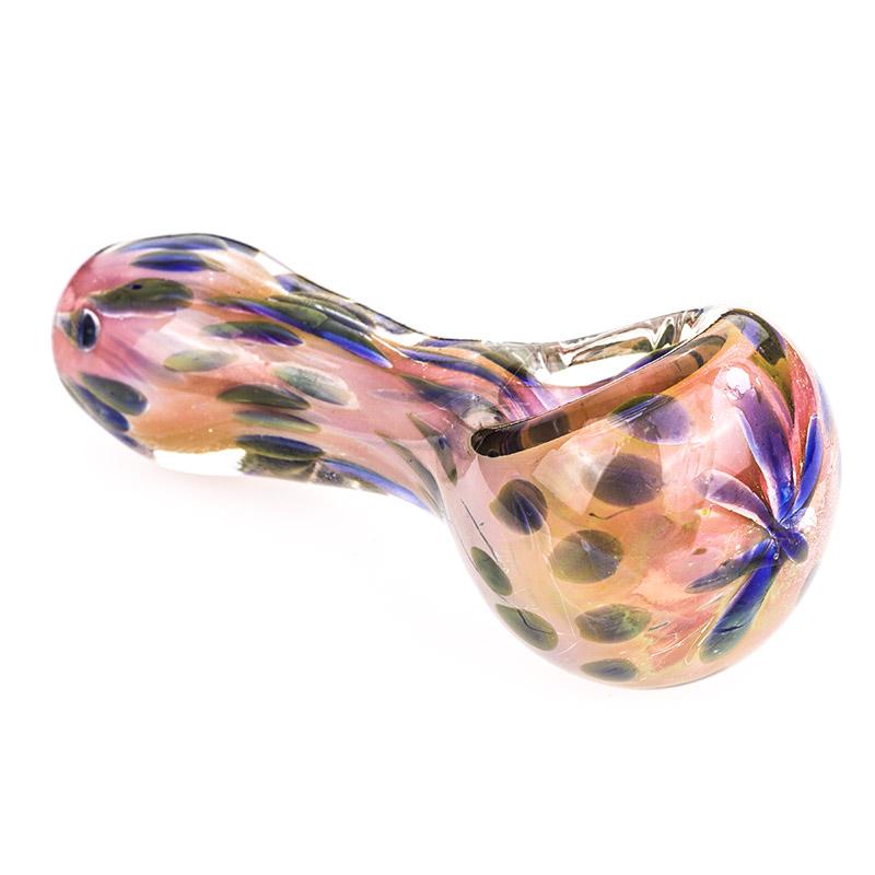Spotted Glass Spoon Pipe - PuffingBird CA