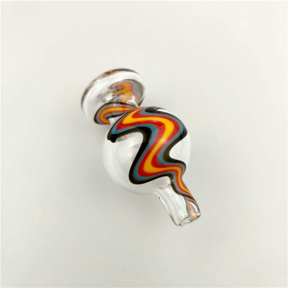 Colorful Ripple Colorful Glass Cover Cap 1 Piece - PuffingBird CA