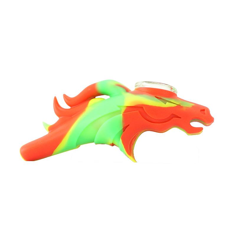 Horse Theme Silicone Novelty Pipe - PuffingBird CA