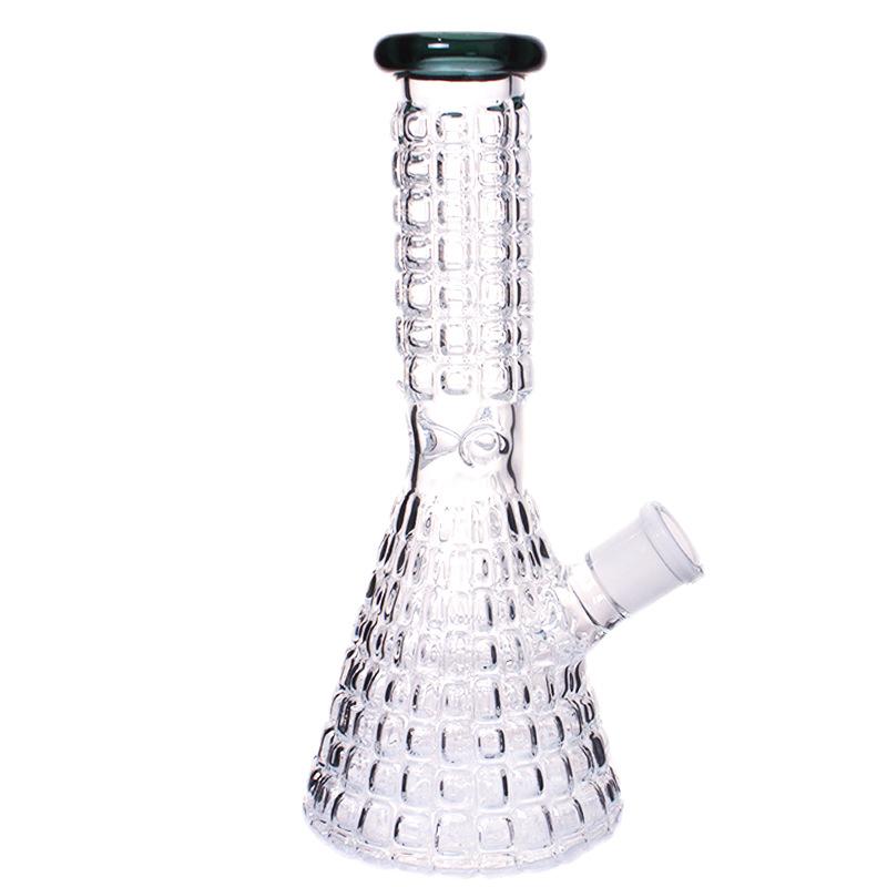 10“ Kaleidoscope Glass Beaker Bong - PuffingBird CA