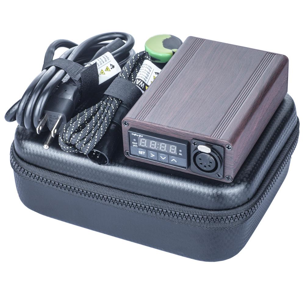 Wooden Pattern Enail Dab Kit - PuffingBird CA