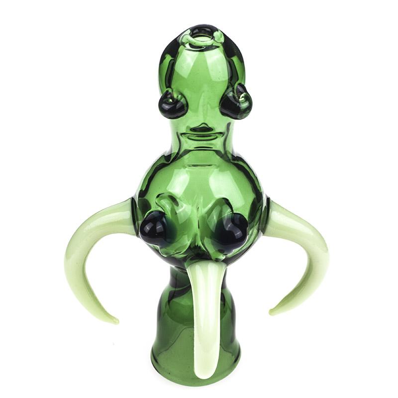 Green Novelty One Hitter Pipe - PuffingBird CA