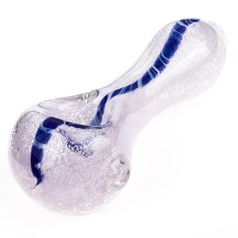 Girly Fumed Glass Spoon Pipe - PuffingBird CA