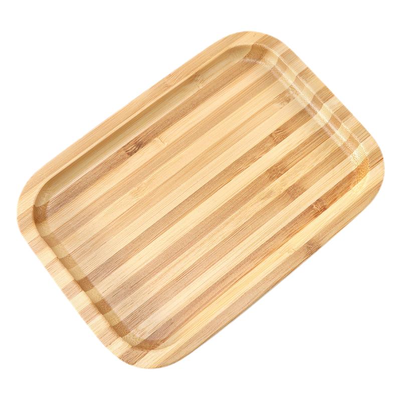 Bamboo&Wood Grass Cigarette Rolling Tray - PuffingBird CA