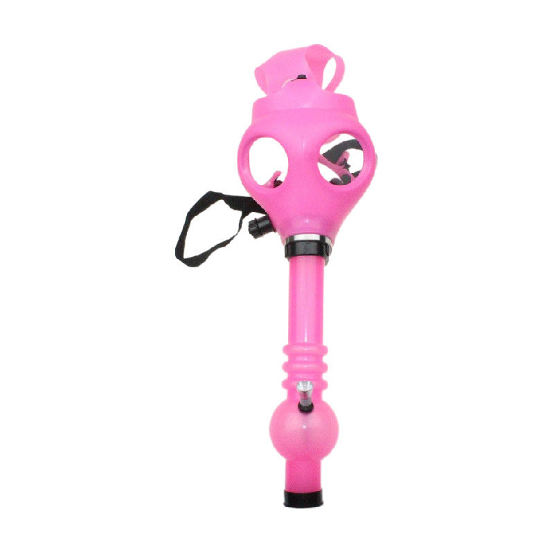 Glow-In-The-Dark Camouflage Silicone Gas Mask Bong - PuffingBird CA