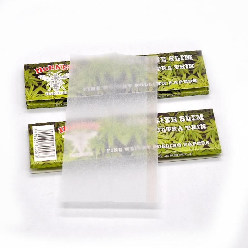 Hornet Ultra Thin Rolling Paper 5 Booklets - PuffingBird CA